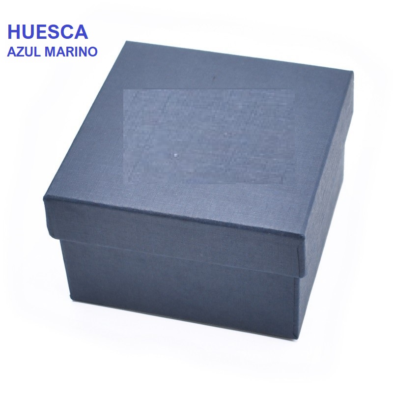 Caja HUESCA azul, universal/brazalete 90x90x58 mm.